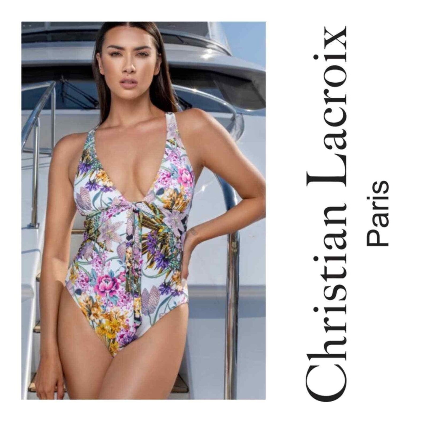 Christian Lacroix x Swiminista Cheerful One Piece Bathing Suit Shapewear S New - Premium Clothing, Shoes & Accessories:Baby:Baby & Toddler Clothing:Bottoms from Christian Lacroix - Just $79.0! Shop now at Finds For You