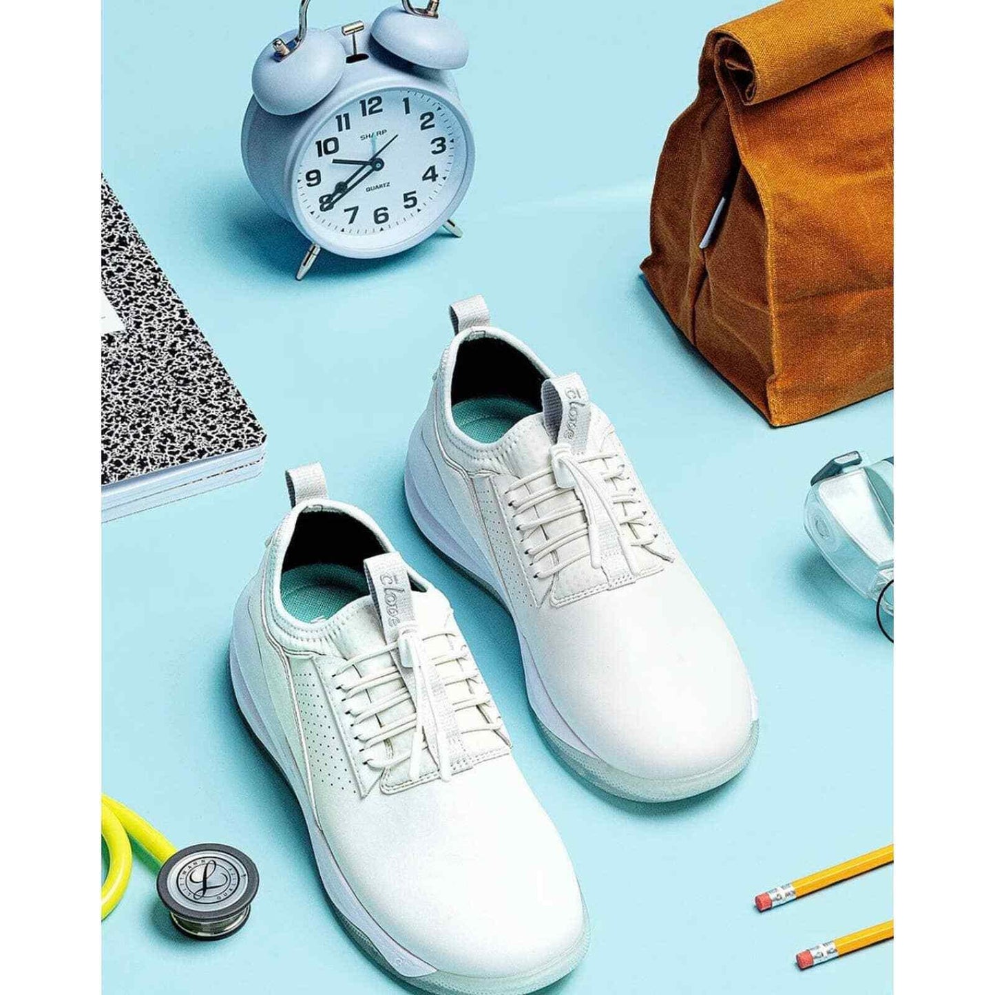 Clove Classic Shoes Sneakers Healthcare Nursing Brilliant White 8.5 New - Premium Clothing, Shoes & Accessories:Women:Women's Shoes:Athletic Shoes from Clove - Just $109.99! Shop now at Finds For You