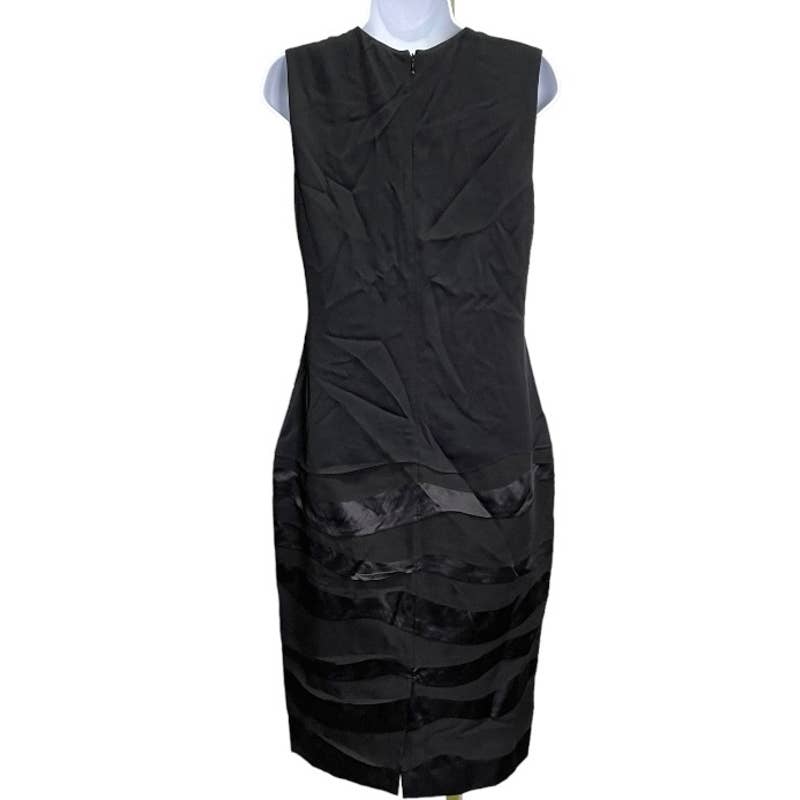 Ralph Lauren Purple Label Made in Italy Black Scalloped Sheath Dress 6 - Premium from Ralph Lauren Purple Label - Just $179.0! Shop now at Finds For You