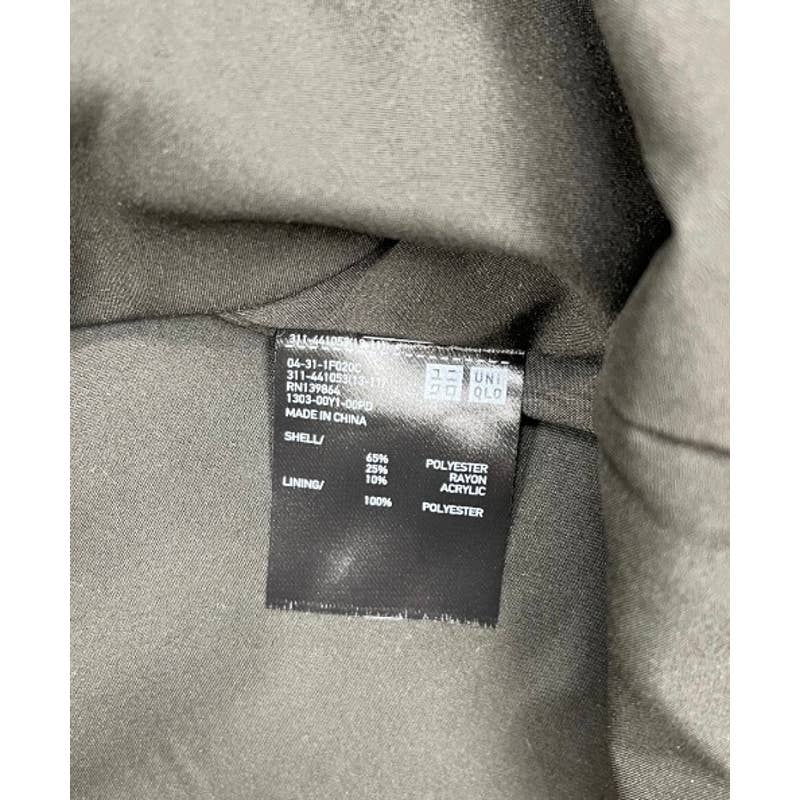 Uniqlo Single Collar Blouson Zip Jacket Coat Size Large Mens - Premium from Uniqlo - Just $79.0! Shop now at Finds For You