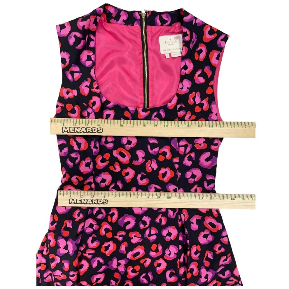 Kate Spade Kimi Fit Flare Animal Print Dress Size 6 As Seen on TV - Premium from Kate Spade - Just $139.0! Shop now at Finds For You