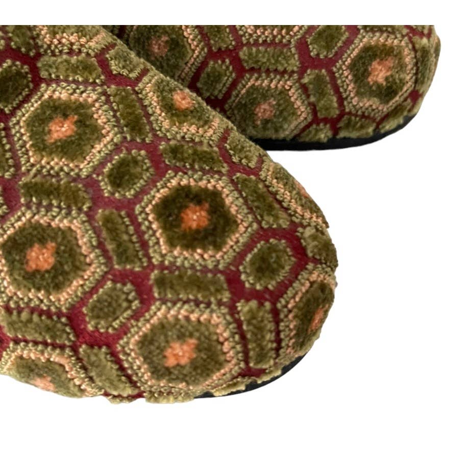 Stubbs & Wooton Geometric Chenille Loafers Shoes Flats 7.5 - Premium from Stubbs & Wootton - Just $199.00! Shop now at Finds For You