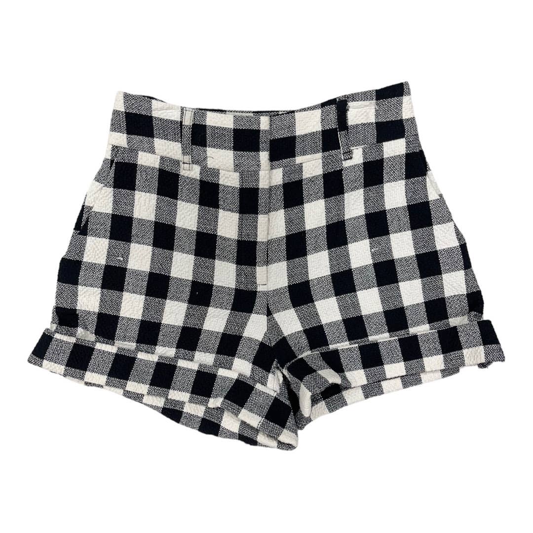Veronica Beard Carito Gingham Shorts Size 4 Black White - Premium from VERONICA BEARD - Just $189.0! Shop now at Finds For You