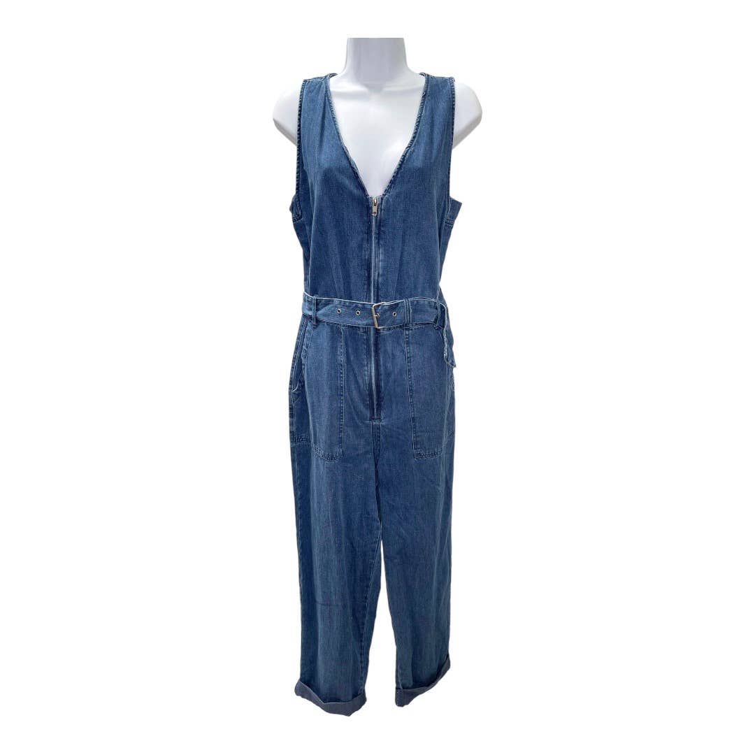 Rachel Comey x Target Denim Utility Jumpsuit Size 8 New - Premium from Rachel Comey - Just $79.0! Shop now at Finds For You