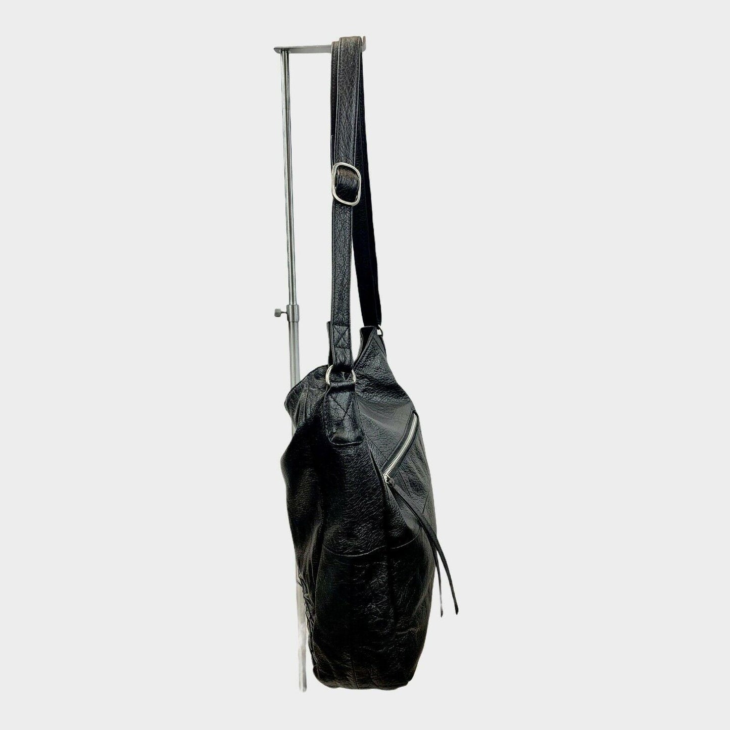 Day & Mood Anthropologie Black Leather Shoulder Tote Handbag - Premium Clothing, Shoes & Accessories:Women:Women's Bags & Handbags from Day & Mood - Just $36.35! Shop now at Finds For You