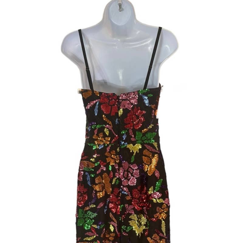 Dress The Population Preston Floral Sequin Strapless Sleeveless Jumpsuit Size XS New - Premium  from Dress The Population - Just $199.00! Shop now at Finds For You