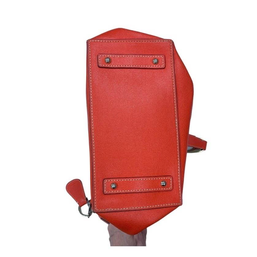 Dooney & Bourke Lana Shoulder Bag Handbag Purse Leather Orange - Premium from Dooney & Bourke - Just $175.0! Shop now at Finds For You