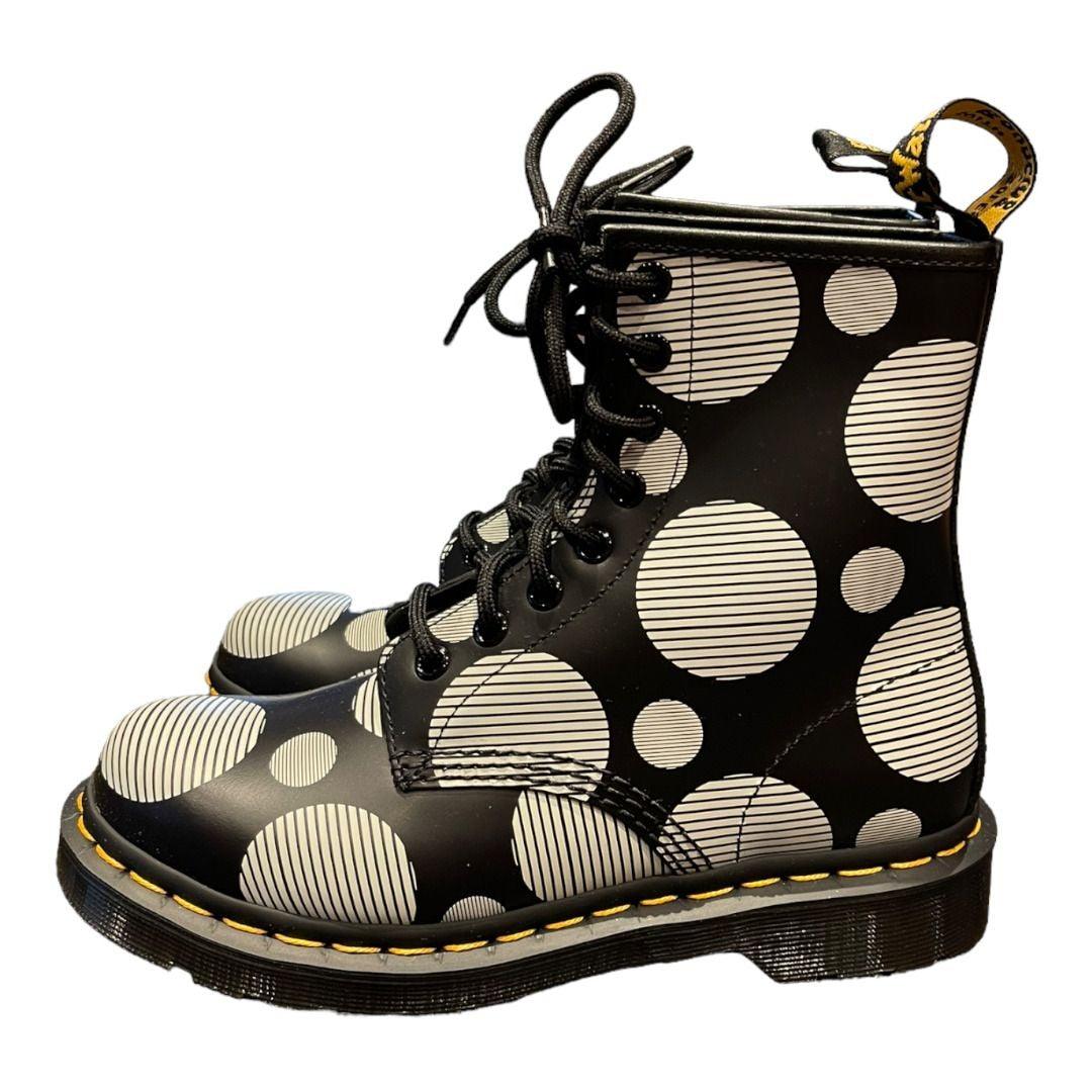 Dr Martens 1460 Smooth Polka Dot Boots Size 6 Ladies - Premium Clothing, Shoes & Accessories:Baby:Baby & Toddler Clothing:Bottoms from Dr. Martens - Just $147.0! Shop now at Finds For You