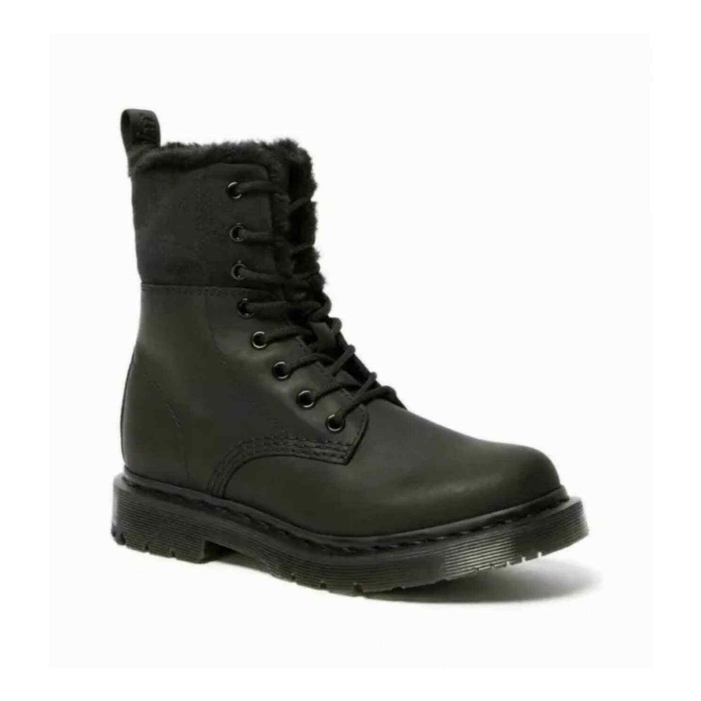 Dr Martens Kolbert Snowplow Waxy Faux Fur Waterproof Boots Size 6 New - Premium Clothing, Shoes & Accessories:Baby:Baby & Toddler Clothing:Bottoms from Dr. Martens - Just $165.00! Shop now at Finds For You