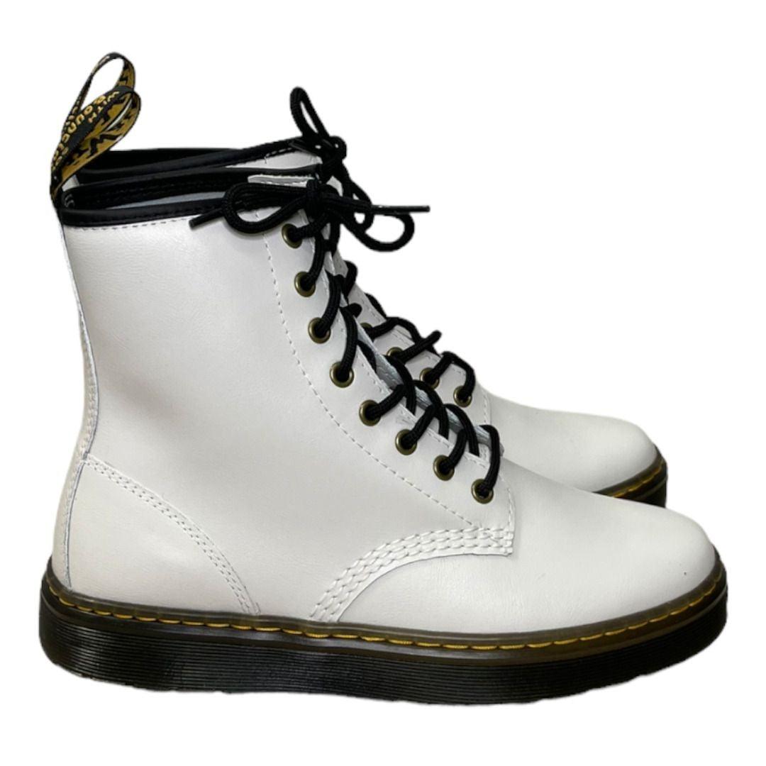 Dr Martens Zavala 8 Eyelet Combat Lace up Leather Boots Size 10 - Premium Clothing, Shoes & Accessories:Baby:Baby & Toddler Clothing:Bottoms from Dr. Martens - Just $139.00! Shop now at Finds For You