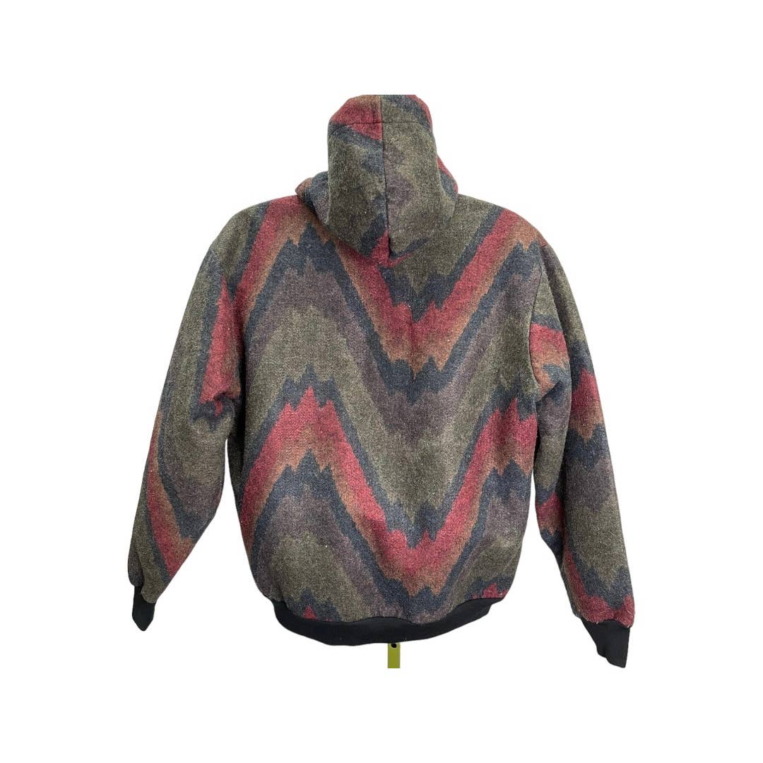 Vintage 90’s Carhartt Navajo Blanket Zip Hoodie USA Size XL - Premium from Carhartt - Just $299.00! Shop now at Finds For You