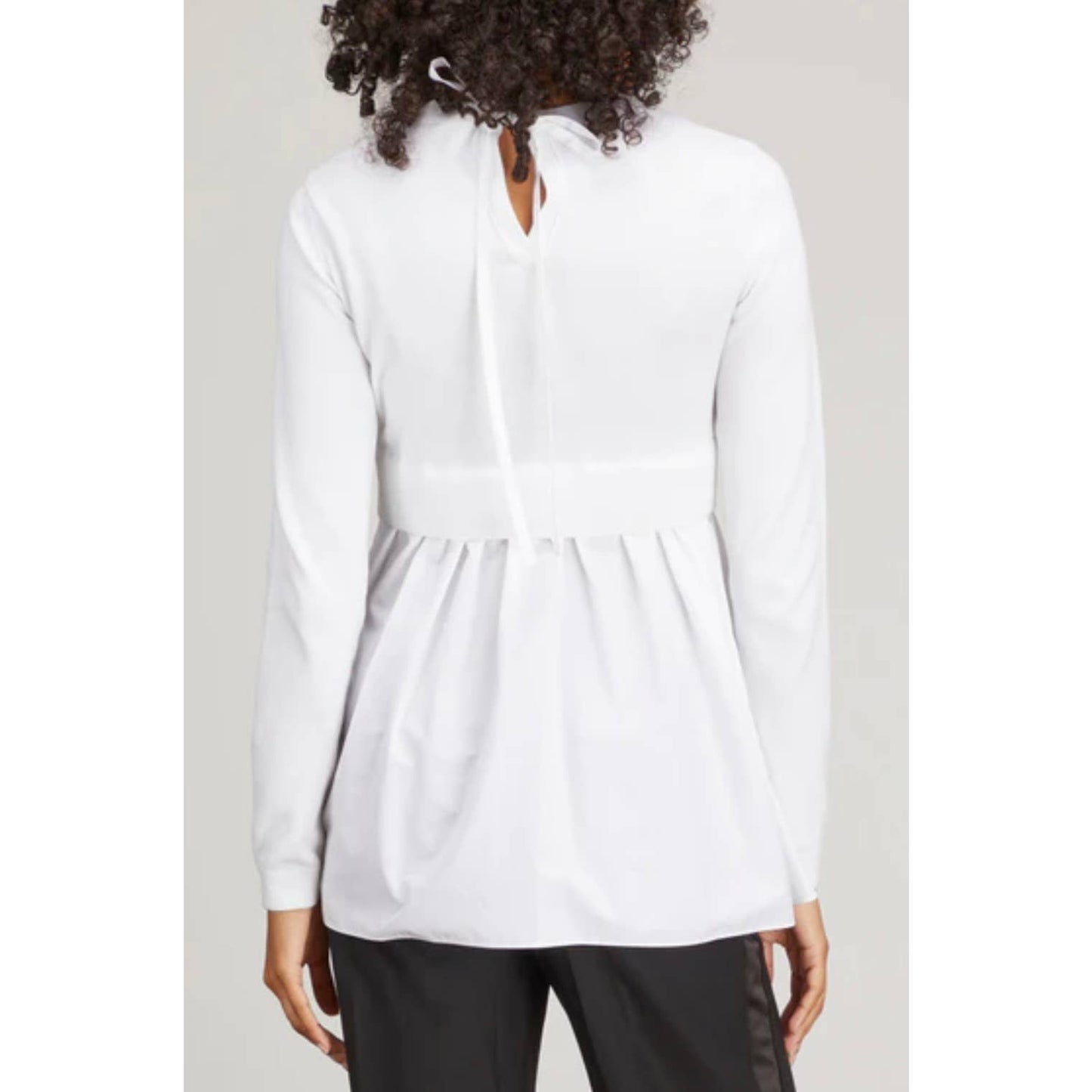 Patou Layered Paneled Jumper Size Large White New - Premium from Patou - Just $279.0! Shop now at Finds For You