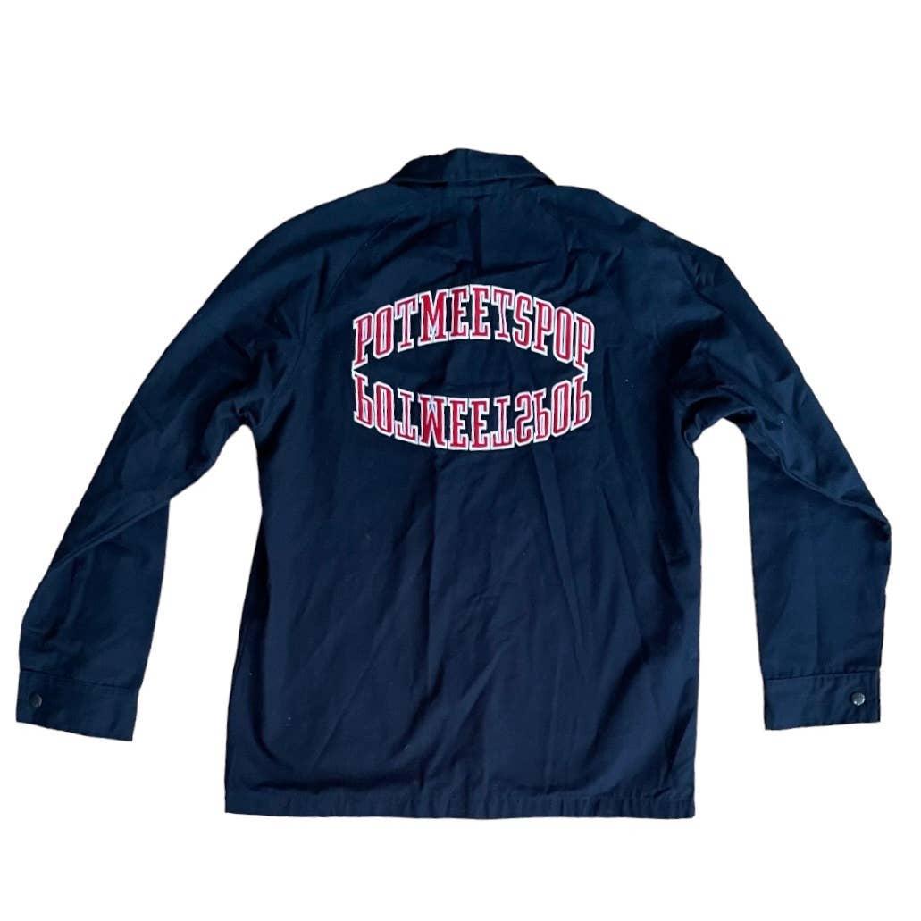 Urban Outfitters UO Pot Meets Pop Kush Coach Jacket Size M New - Premium from Urban Outfitters - Just $129.0! Shop now at Finds For You