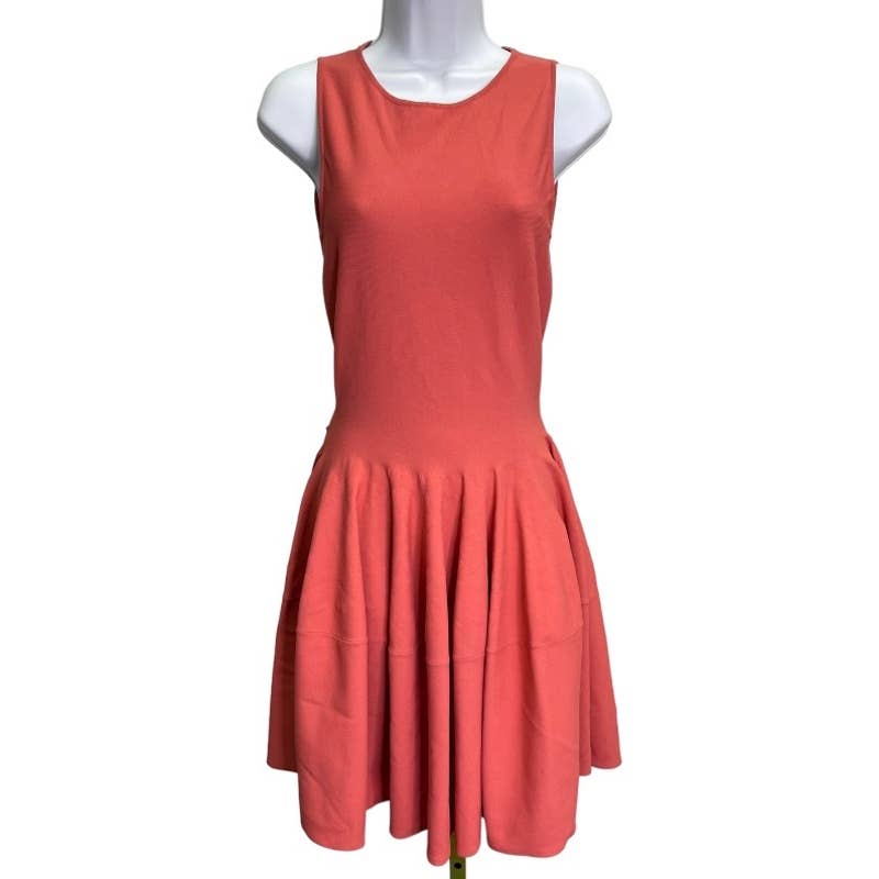 Alexander McQueen Stretch Knit Fit Flare Dress Size M Salmon - Premium  from Alexander McQueen - Just $229.0! Shop now at Finds For You
