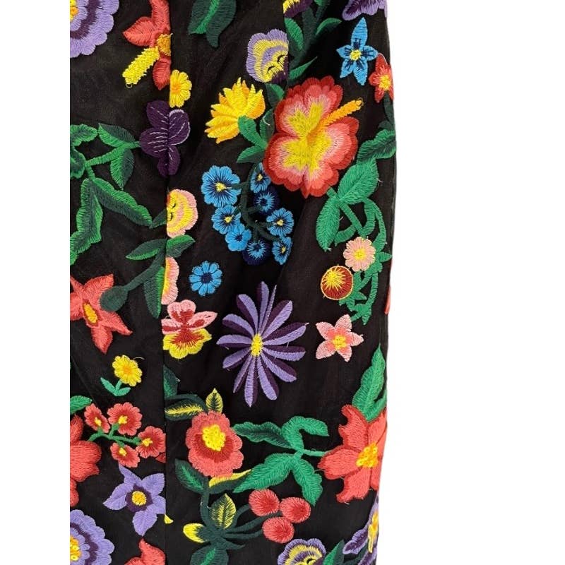 Dress The Population Embroided Cut Out Puff Sleeve Midi Dress Small New - Premium from Dress The Population - Just $159.0! Shop now at Finds For You
