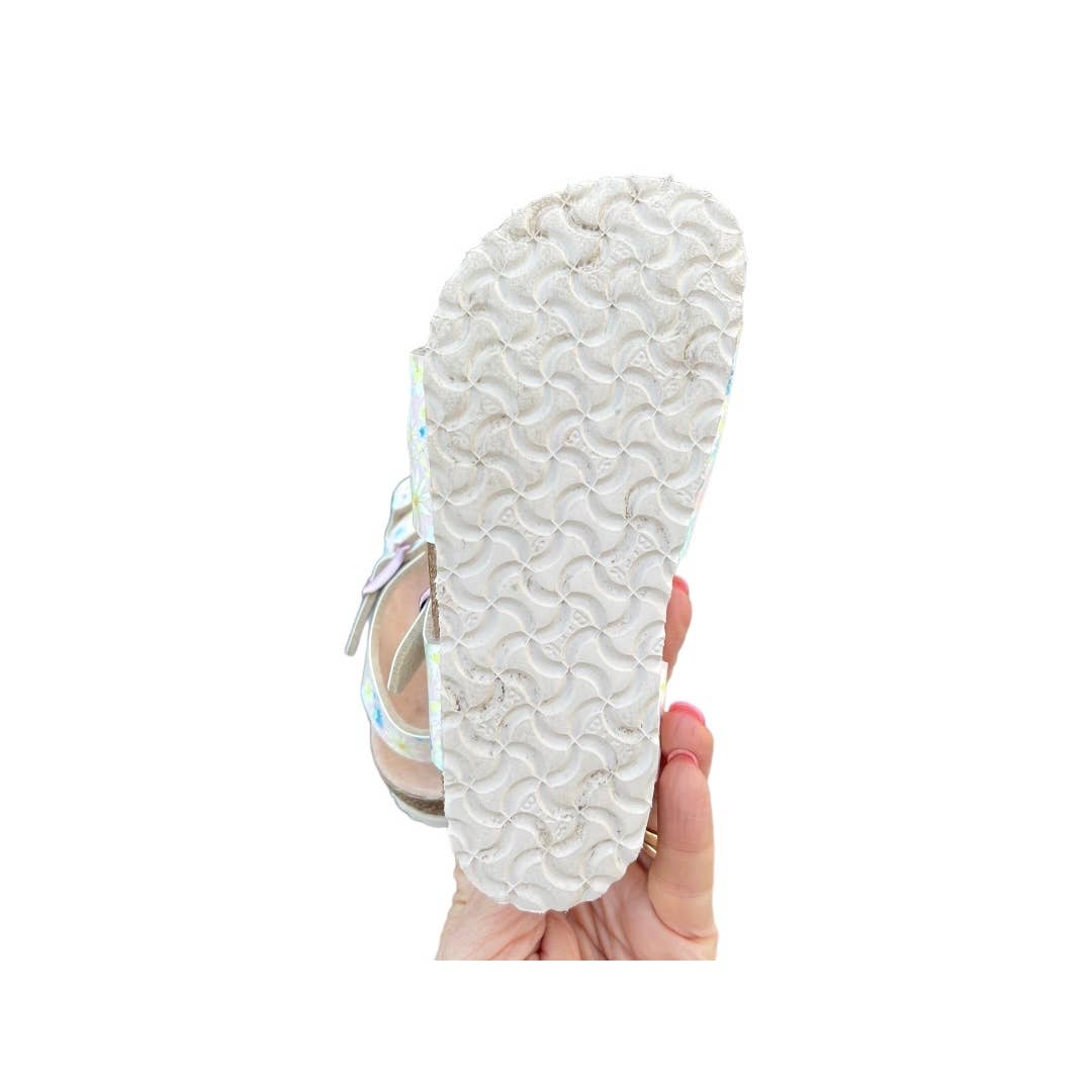 Birkenstock Kids Rio Sandals Vegan Shoes Floral Size 27 EU - Premium from Birkenstock - Just $45.0! Shop now at Finds For You