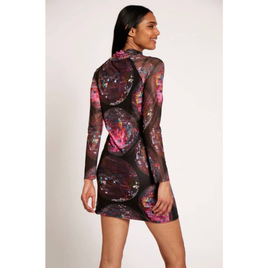 Anthropologie Rachel Antonoff Disco Ball Lilly Stretch Mesh Dress Bodycon 1X - Premium from Anthropologie - Just $259.0! Shop now at Finds For You