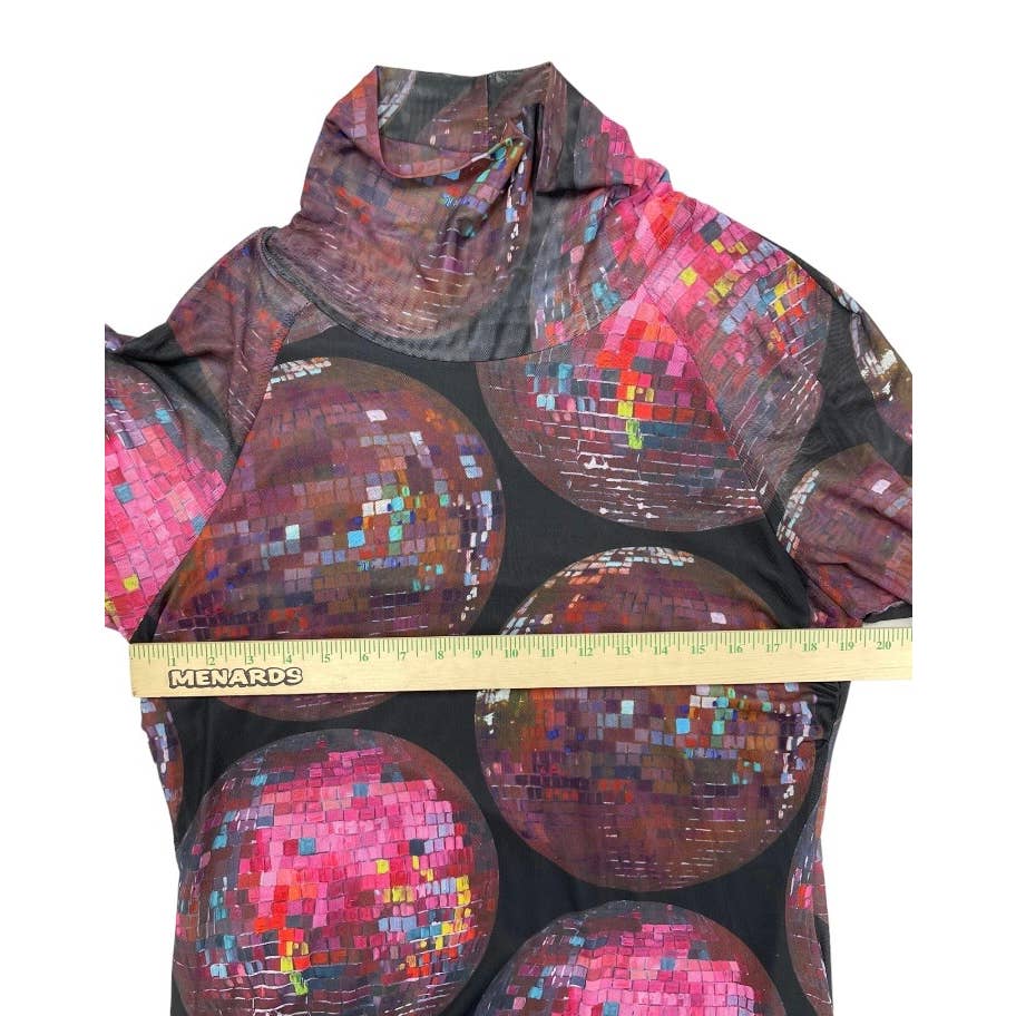 Anthropologie Rachel Antonoff Disco Ball Lilly Stretch Mesh Dress Bodycon 1X - Premium from Anthropologie - Just $259.0! Shop now at Finds For You