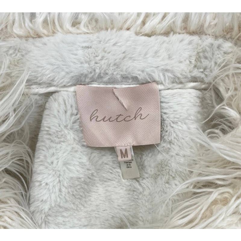 Anthropologie Hutch Faux Fur Trimmed Coat Jacket Size M Tan Cream - Premium from Anthropologie - Just $299.0! Shop now at Finds For You
