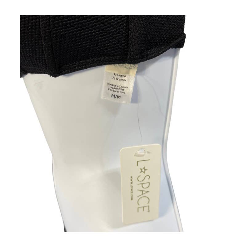 L*SPACE 2 Pc Set Odessa Corset Bikini Top Estella Bikini Bottom Black New - Premium from L*SPACE - Just $90.0! Shop now at Finds For You