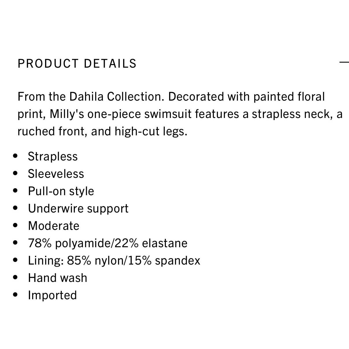 Milly Cabana Dahlia Floral Ruched One Piece Swimsuit S New - Premium from Milly - Just $99! Shop now at Finds For You