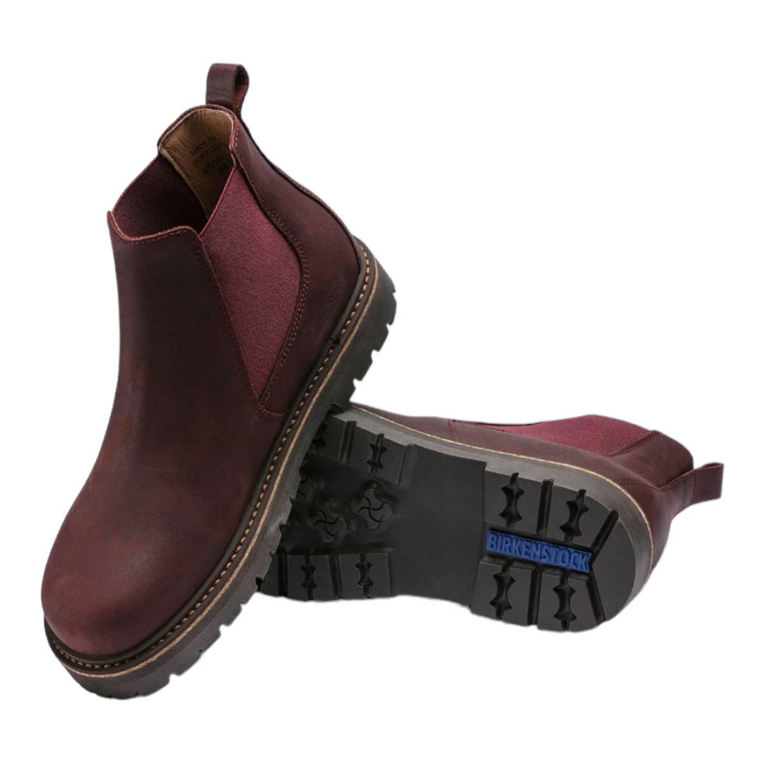 Birkenstock Stalon II Oiled Leather Chelsea Boots Size 40 9L Burgundy New - Premium  from Birkenstock - Just $209.0! Shop now at Finds For You