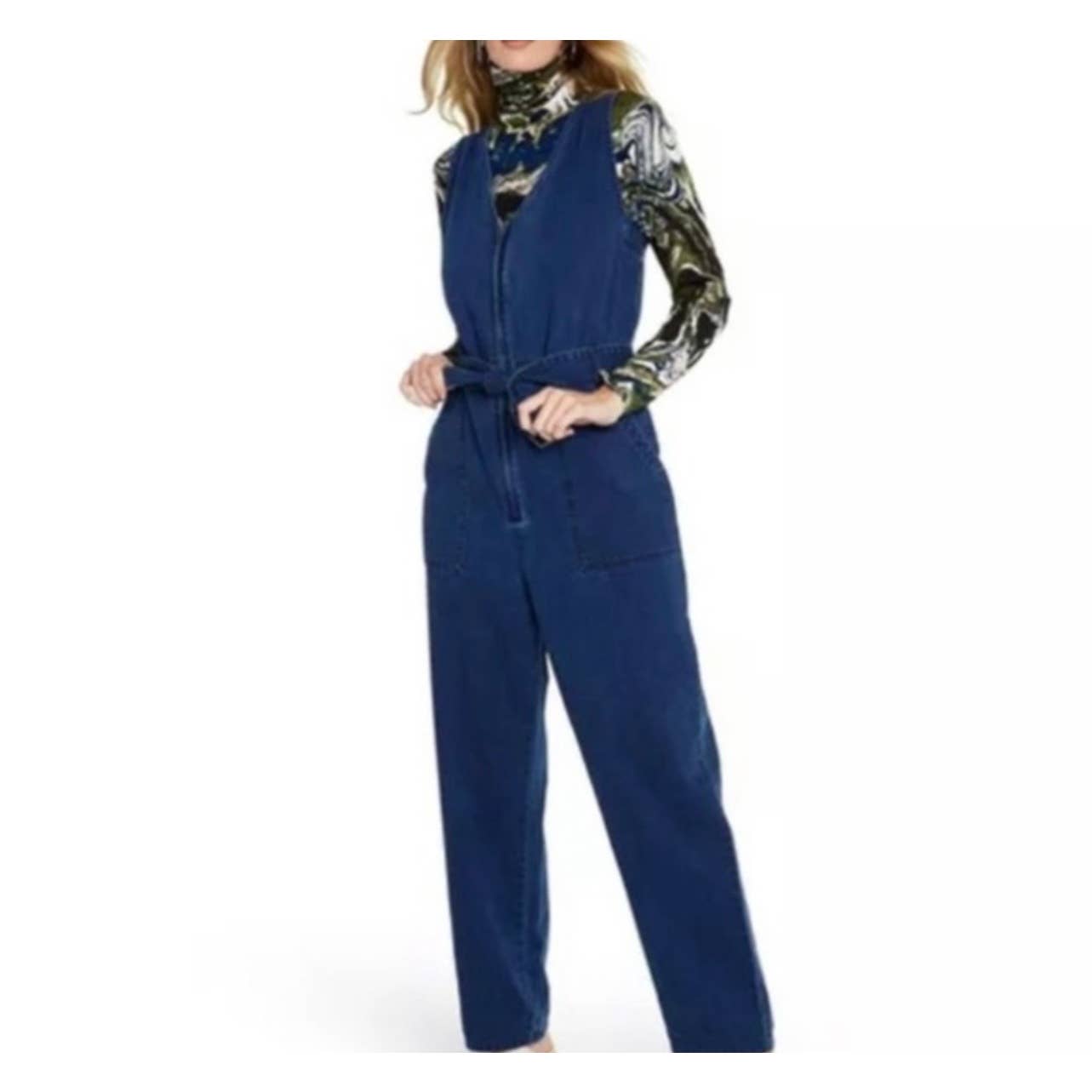 Rachel Comey x Target Denim Utility Jumpsuit Size 8 New - Premium from Rachel Comey - Just $79.0! Shop now at Finds For You