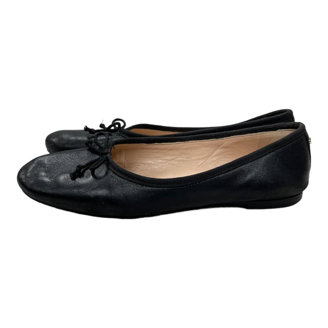 Kate Spade Honey Ballet Flats Shoes Leather Size 7.5 Black - Premium from Kate Spade - Just $59.0! Shop now at Finds For You