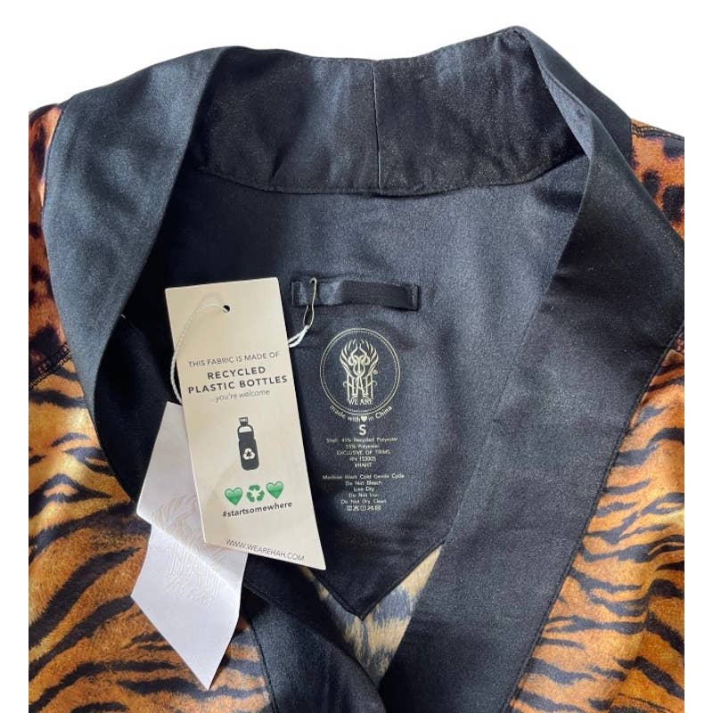 We are HAH Haht Eye of the Tiger Caftan Kimono Robe Size Small New - Premium from We are Hah - Just $119.00! Shop now at Finds For You