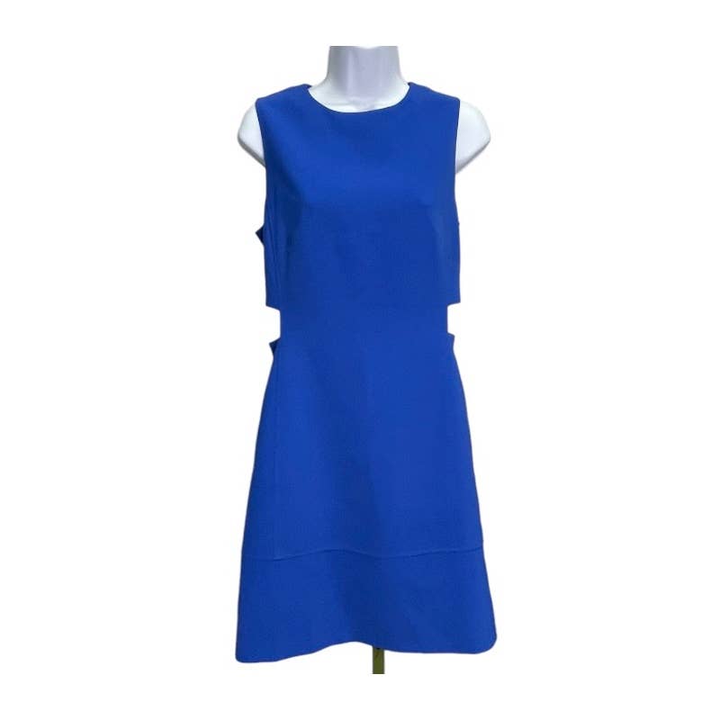 Ted Baker Panache Cut Out Dress Size 2 Ted 4 US Blue - Premium from Ted Baker - Just $149.0! Shop now at Finds For You