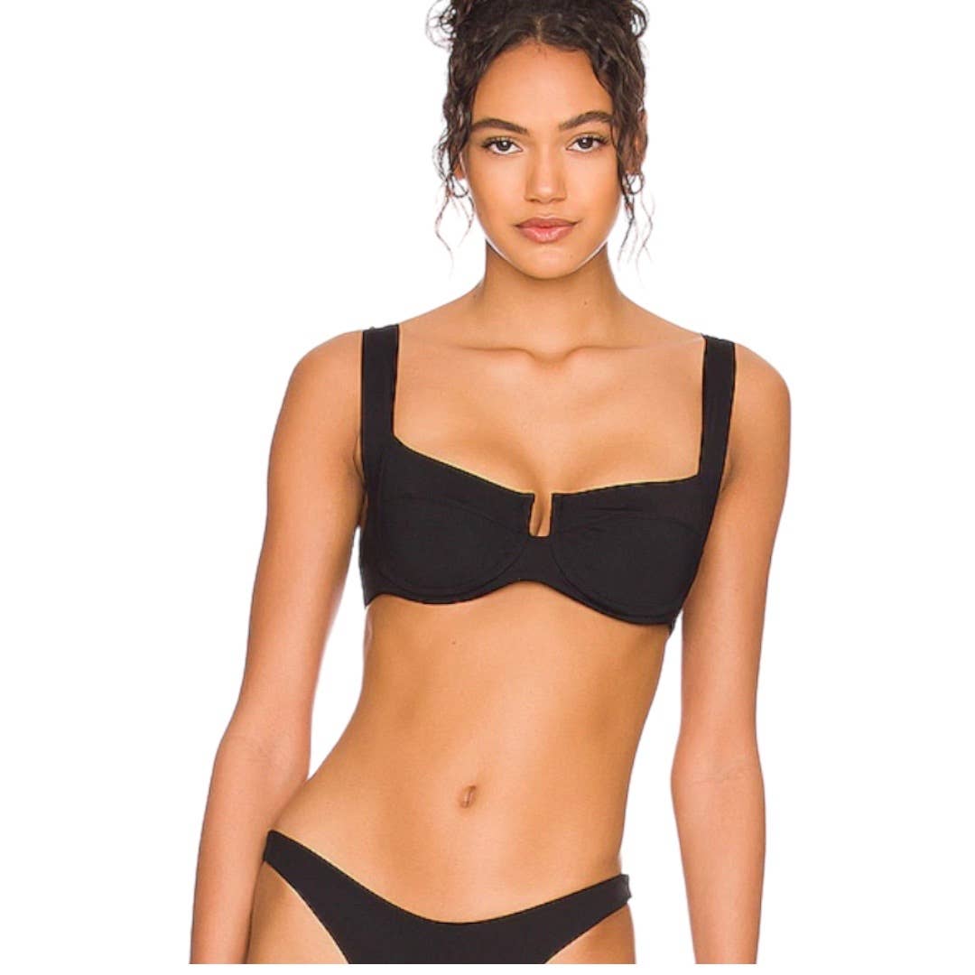 L*SPACE Revolve Camellia Bikini Top DD Cup Estrella Bikini Bottom Swim M New - Premium from L*SPACE - Just $99.0! Shop now at Finds For You