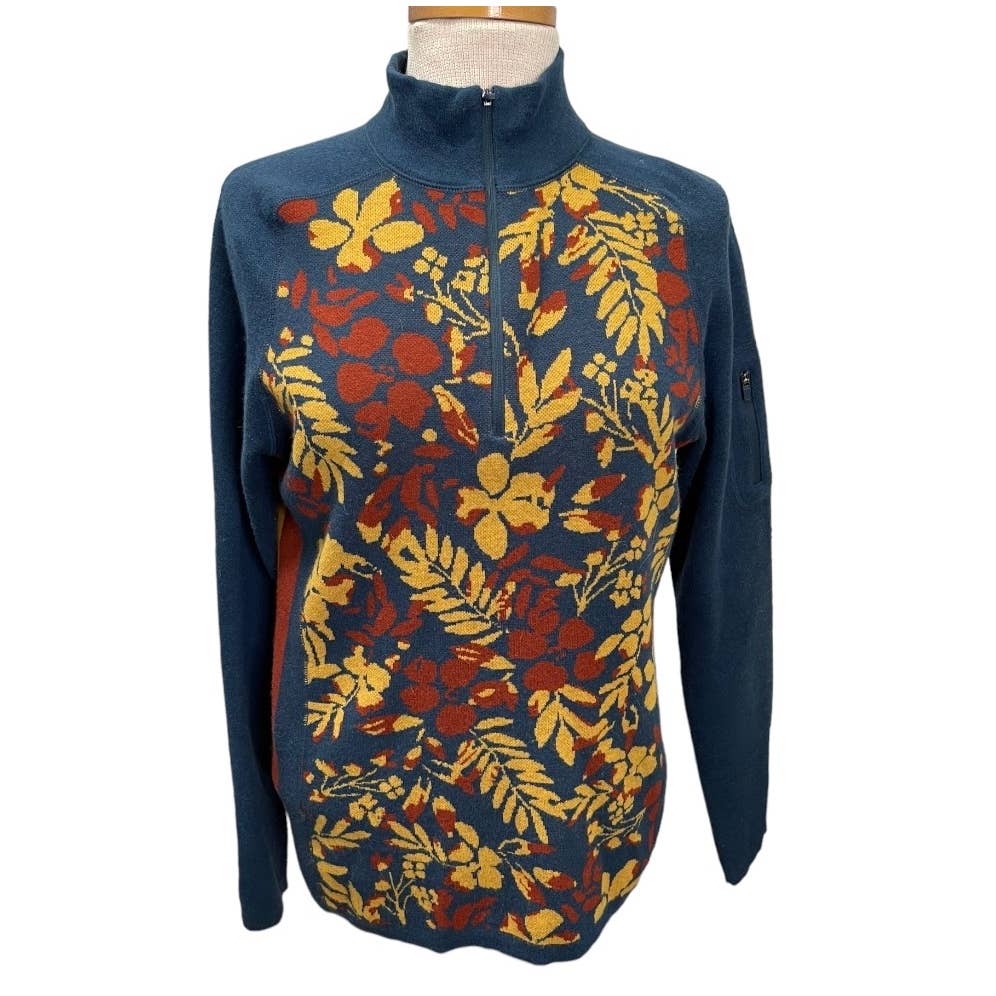 Title Nine Quarter Zip Wool Blend Sweater Knit Size M - Premium from Title Nine - Just $76.00! Shop now at Finds For You