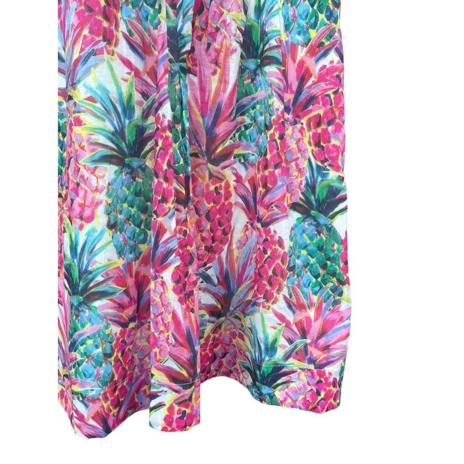 J Crew Ratti Italy Pineapple Midi Dress Size 10 Blogger Favorite - Premium from J. Crew - Just $75.0! Shop now at Finds For You