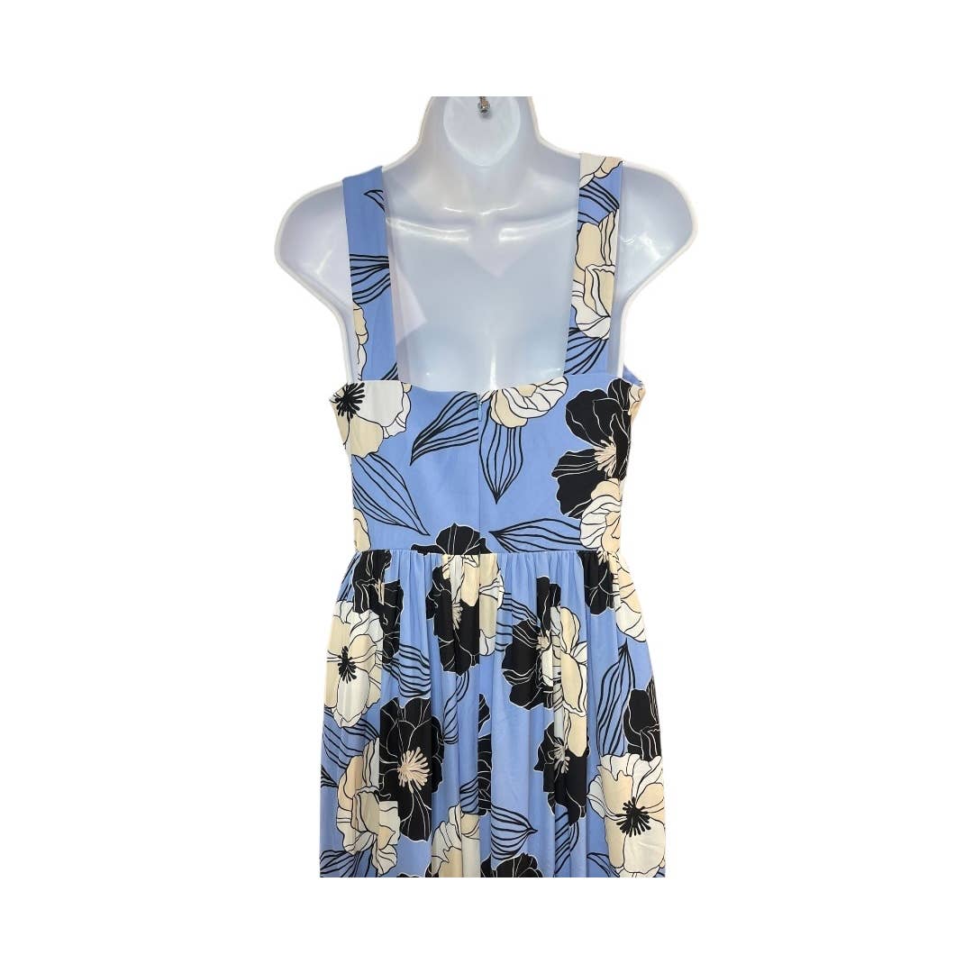 Dress The Population Rose Floral Maxi Dress Gown Size S Blue - Premium from Dress The Population - Just $189.0! Shop now at Finds For You