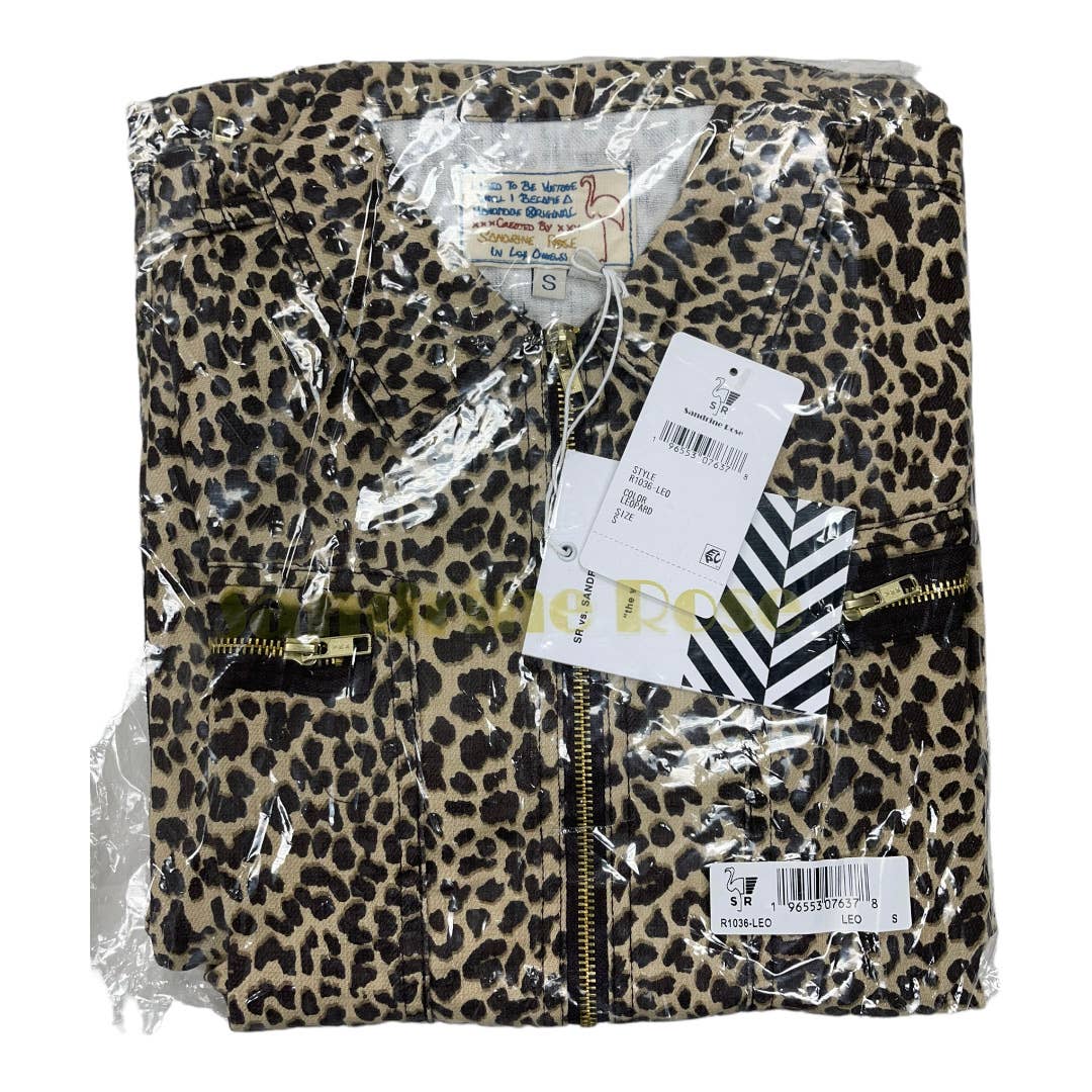 Free People x Sandrine Rose Leopard Jump Suit Size S New - Premium from Free People - Just $109.00! Shop now at Finds For You