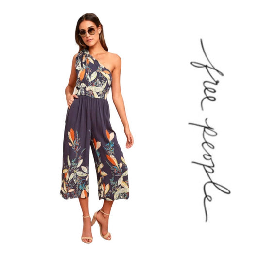 Free People Island Time One Shoulder Floral Jumpsuit Size M New - Premium  from Free People - Just $75.00! Shop now at Finds For You