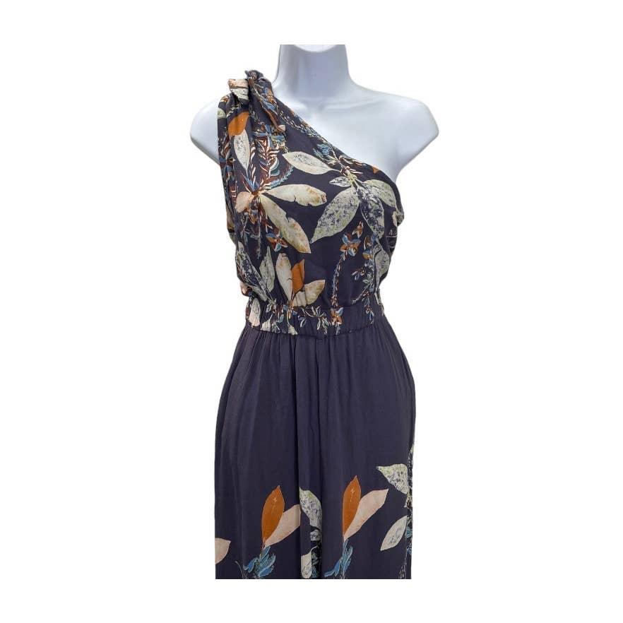 Free People Island Time One Shoulder Floral Jumpsuit Size M New - Premium  from Free People - Just $75.00! Shop now at Finds For You