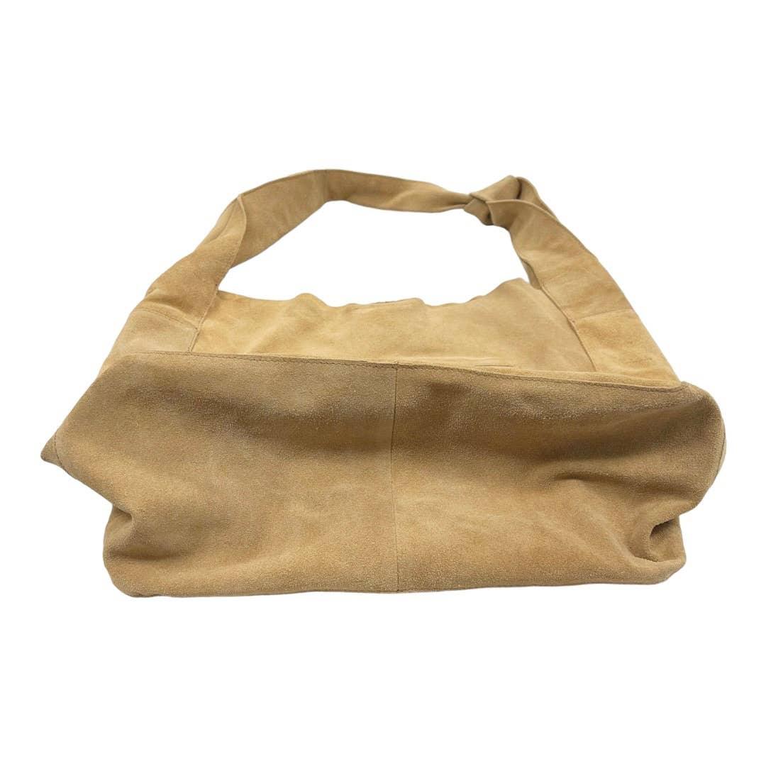 Free People Jessa Faded Tan Suede Carryall Handbag Purse Bag Crossbody New - Premium from Free People - Just $109.0! Shop now at Finds For You