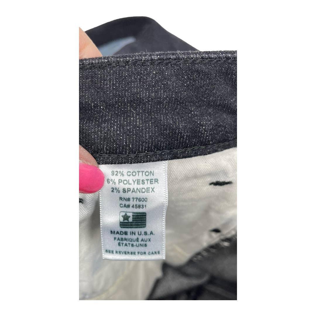Free People x Sandrine Rose Dark Black Side Zipper Skinny Jeans New Size 26 - Premium from Free People - Just $129.00! Shop now at Finds For You