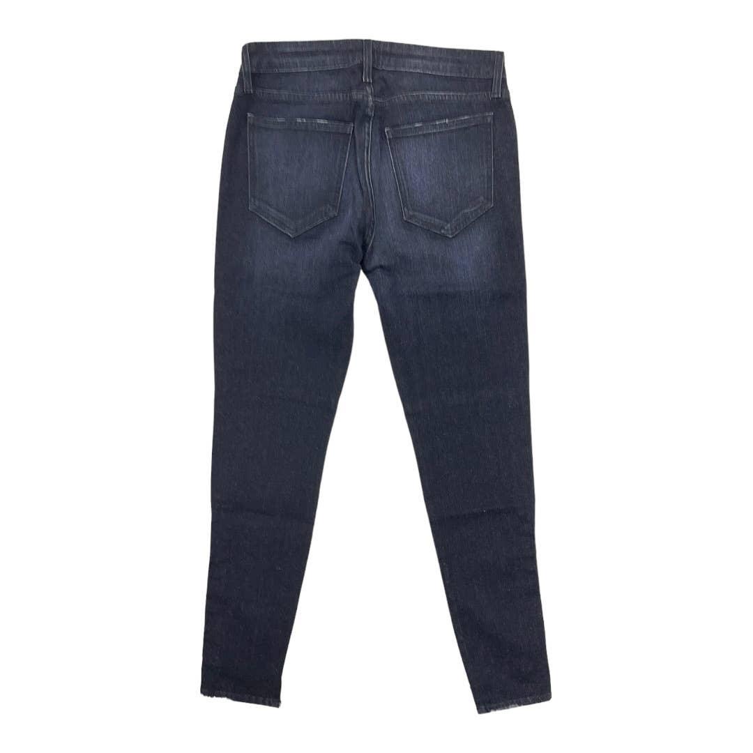 Free People x Sandrine Rose Dark Black Side Zipper Skinny Jeans New Size 26 - Premium from Free People - Just $129.00! Shop now at Finds For You
