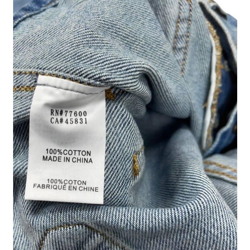 Free People x Sandrine Rose High Waisted Buckle Distressed Jeans Denim Women’s 27 New - Premium from Free People - Just $68.00! Shop now at Finds For You