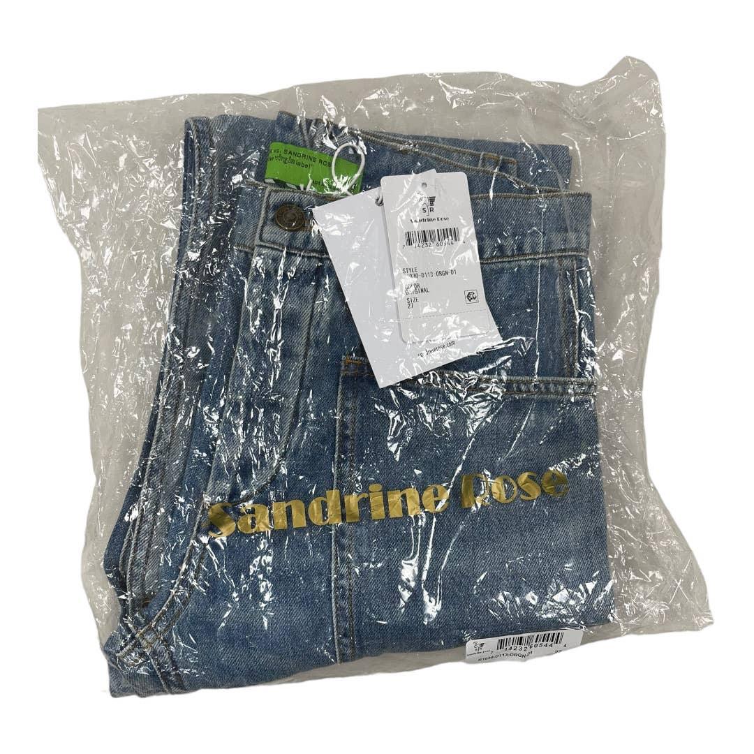 Free People x Sandrine Rose High Waisted Buckle Distressed Jeans Denim Women’s 27 New - Premium from Free People - Just $68.00! Shop now at Finds For You