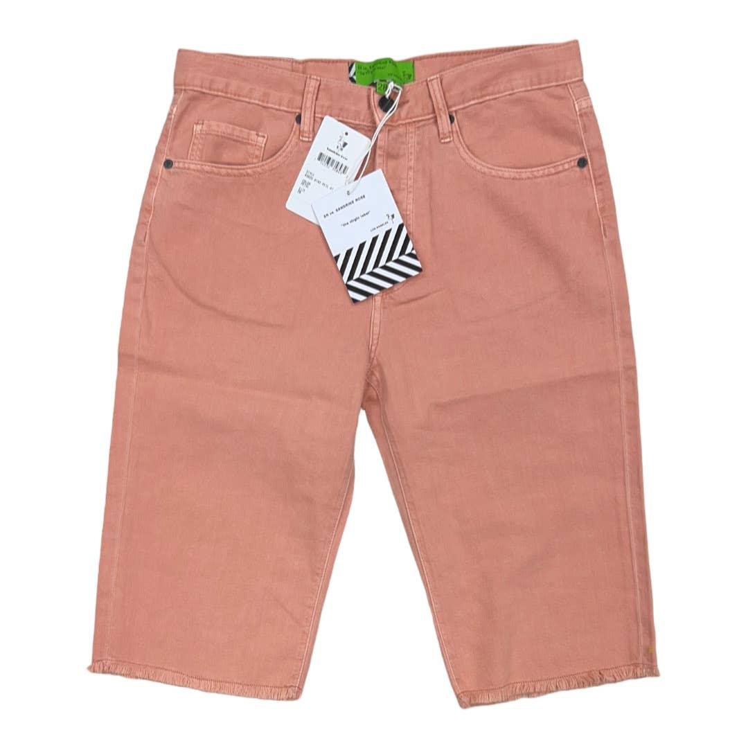 Free People x Sandrine Rose Petal Pink Bermuda Shorts Size 28 New - Premium from Free People - Just $59.00! Shop now at Finds For You