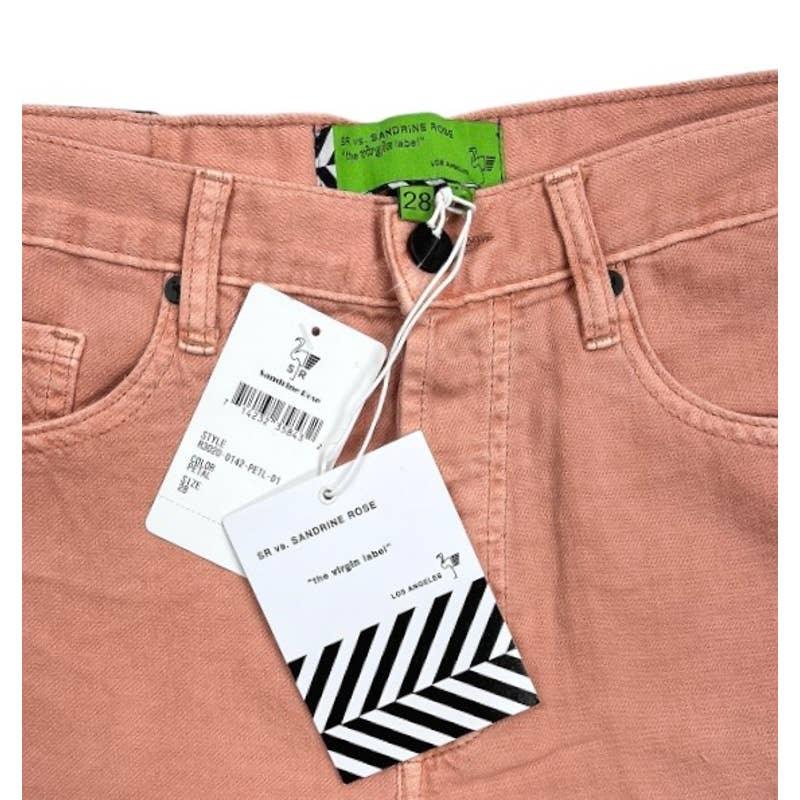 Free People x Sandrine Rose Petal Pink Bermuda Shorts Size 28 New - Premium from Free People - Just $59.00! Shop now at Finds For You