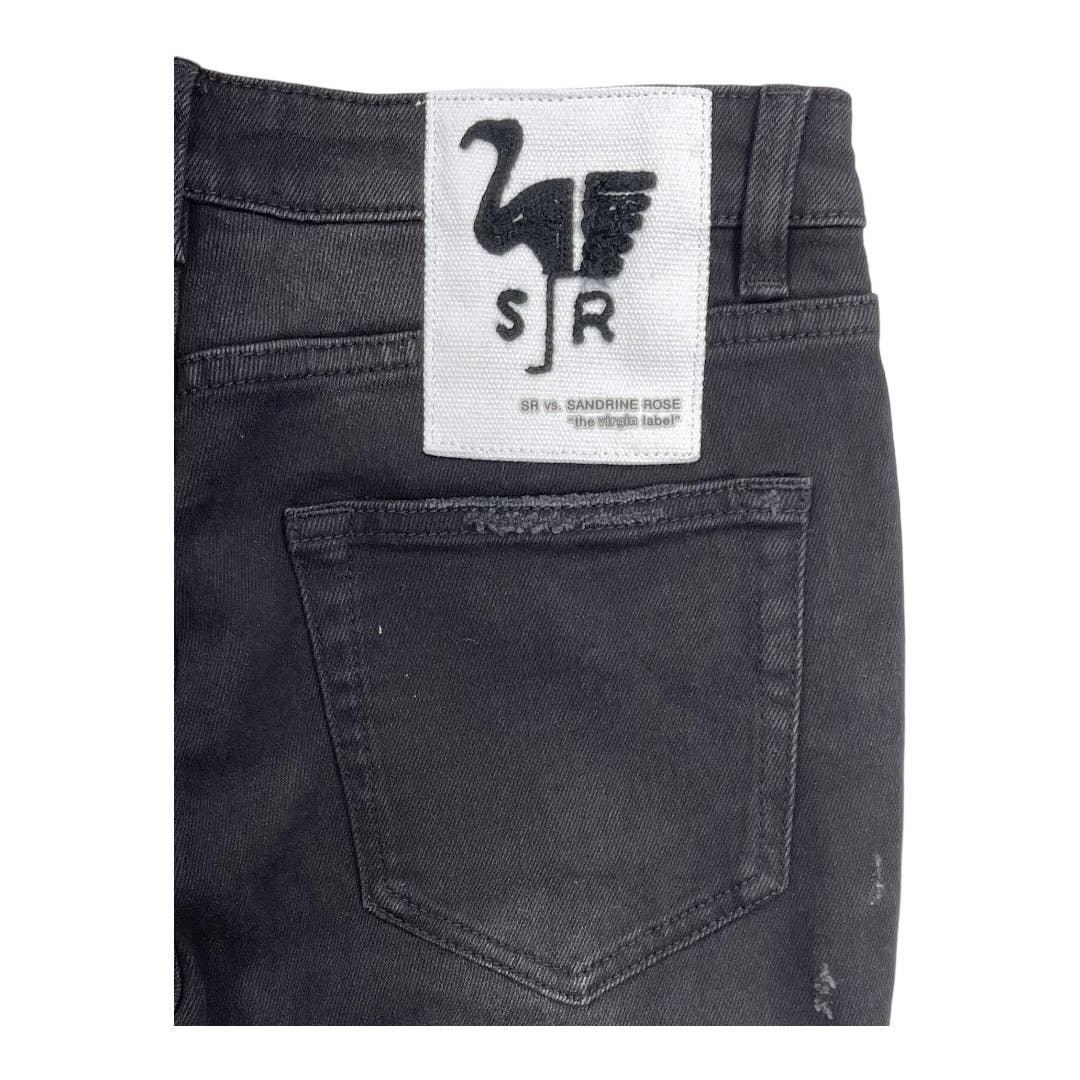 Free People x Sandrine Rose Skinny Jeans Denim Pants Size 28 Black New - Premium from Free People - Just $68.0! Shop now at Finds For You