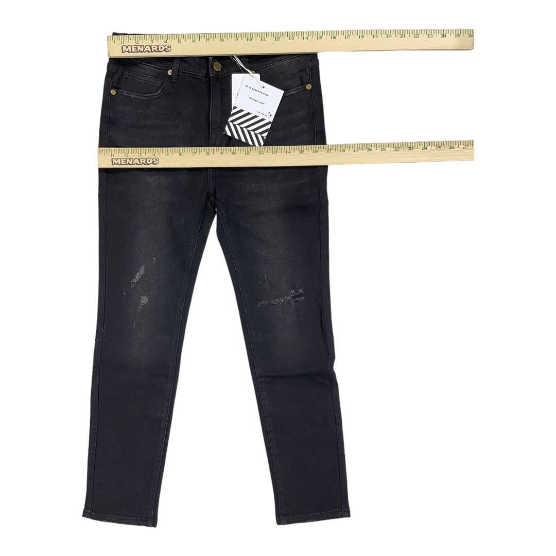 Free People x Sandrine Rose Skinny Jeans Denim Pants Size 28 Black New - Premium from Free People - Just $68.0! Shop now at Finds For You