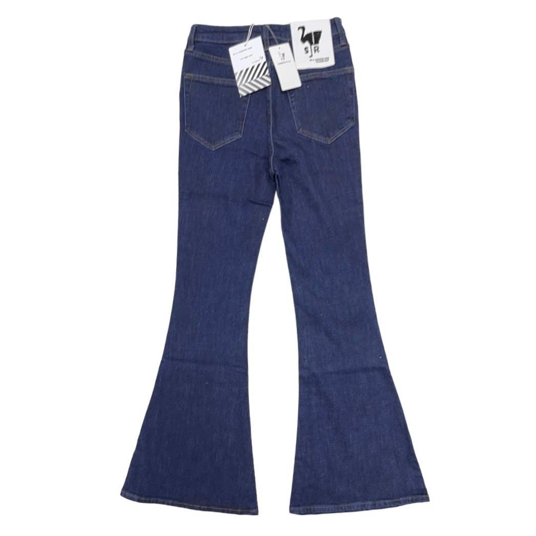 Free People x Sandrine Rose Super Flare Jeans Denim Distressed Pants 27 Indigo - Premium from Free People - Just $95.00! Shop now at Finds For You