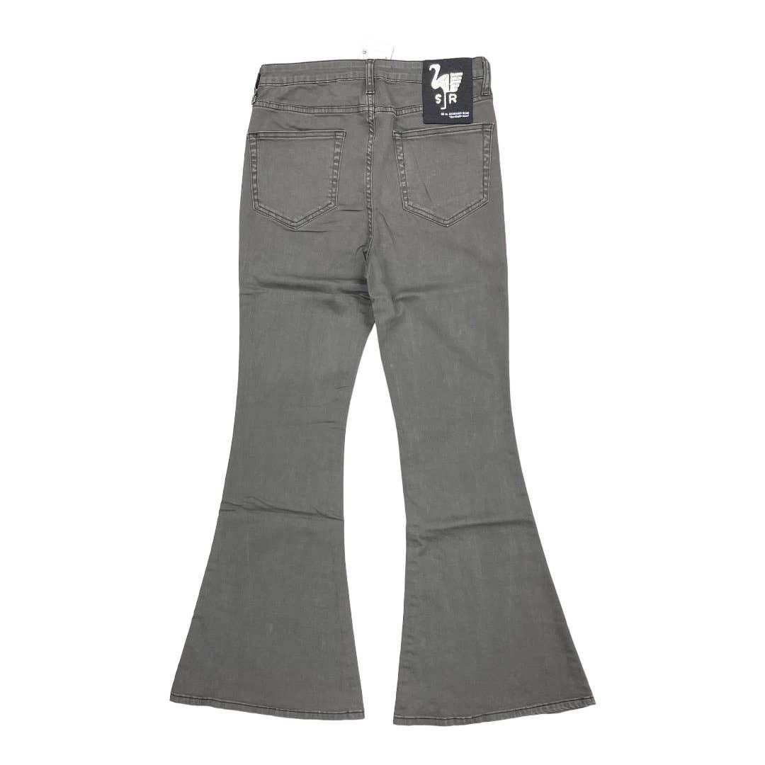 Free People x Sandrine Rose Super Flare Jeans Denim Pants Size 25 Charbon New - Premium from Free People - Just $95.0! Shop now at Finds For You