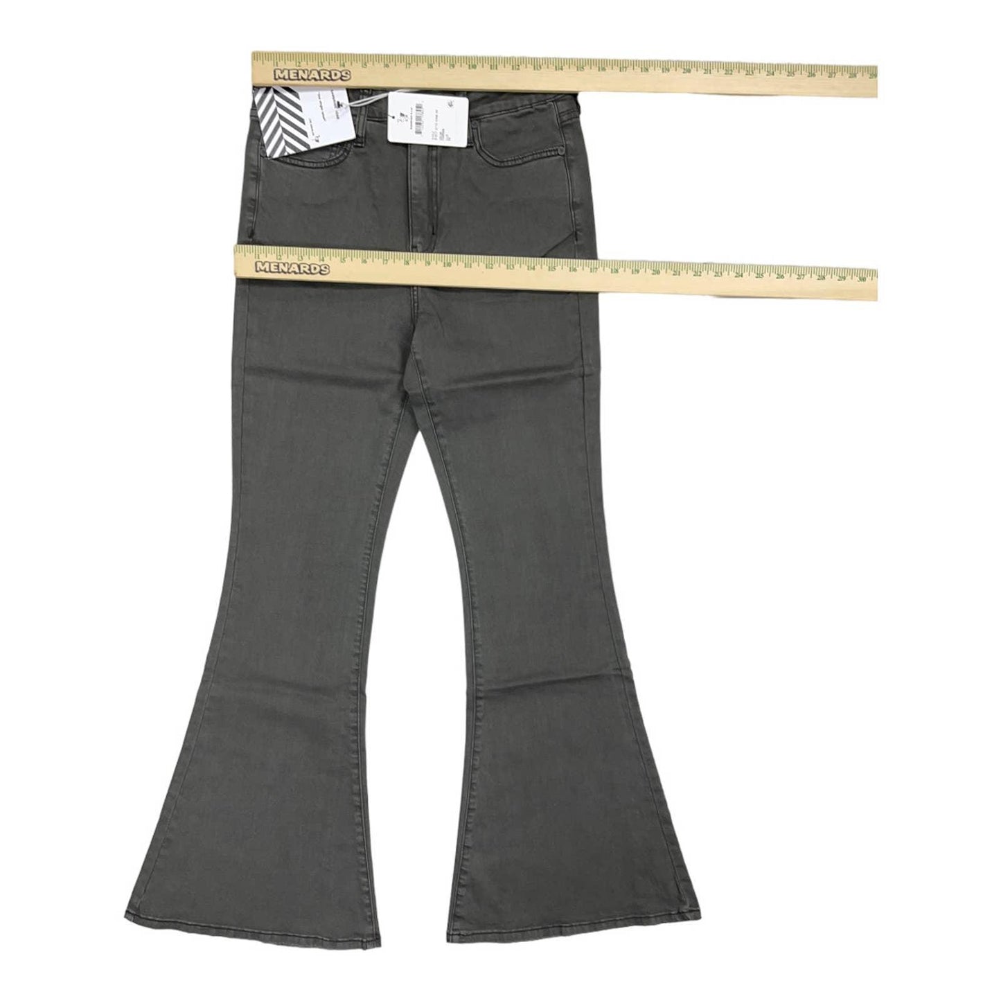 Free People x Sandrine Rose Super Flare Jeans Denim Pants Size 29 Charbon New - Premium from Free People - Just $95.0! Shop now at Finds For You