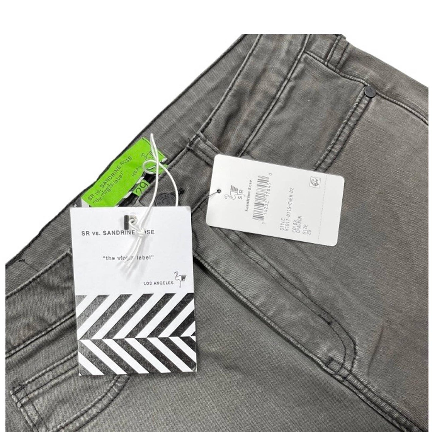 Free People x Sandrine Rose Super Flare Jeans Denim Pants Size 29 Charbon New - Premium from Free People - Just $95.0! Shop now at Finds For You